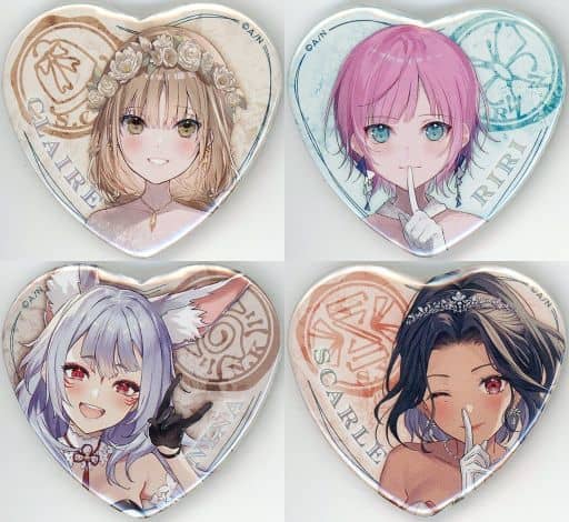 駿河屋 -<中古>全4種セット 「バーチャルYouTuber にじさんじ ジューン