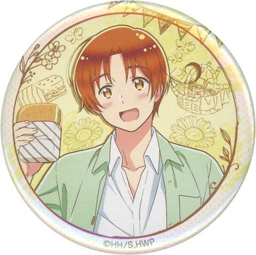 イタリア 缶バッジ 「WEBくじ ヘタリア World★Stars 『Holiday Marche.』」 F賞 イタリア 缶バッジ 「WEBくじ ヘタリア World★Stars 『Holiday Marche.』」 F賞