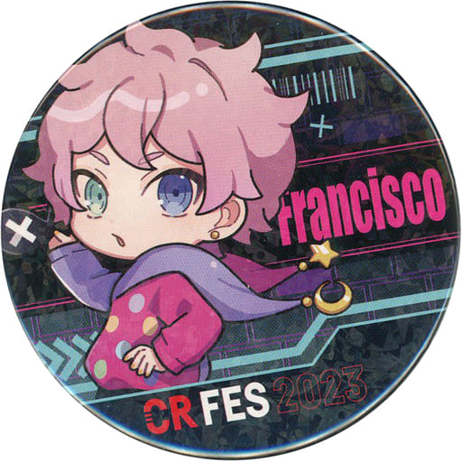 駿河屋 -<中古>FRANCISCO(Crazy Raccoon) 缶バッジ(ホロ) 「CR FES