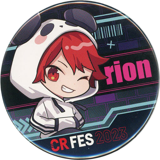 駿河屋 -<中古>rion(Crazy Raccoon) 缶バッジ(ノーマル) 「CR FES 2023