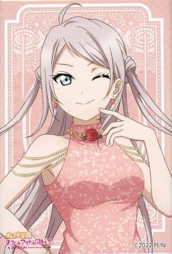 鐘嵐珠 「ラブライブ!虹ヶ咲学園スクールアイドル同好会 Summer Cafe in Tree Village しかくい缶バッジコレクション Summer cafe」 鐘嵐珠 「ラブライブ!虹ヶ咲学園スクールアイドル同好会 Summer Cafe in Tree Village しかくい缶バッジコレクション Summer cafe」