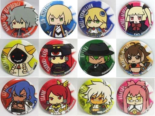 全12種セット 「BLAZBLUE ブレイブルー トレーディング缶バッジ」 全12種セット 「BLAZBLUE ブレイブルー トレーディング缶バッジ」