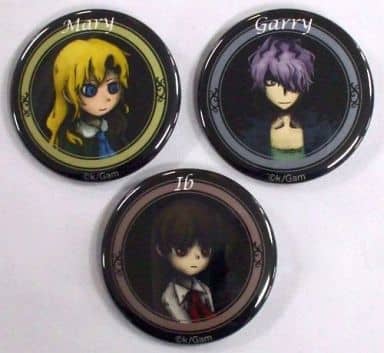 駿河屋 -<中古>イヴ&ギャリー&メアリー 缶バッジセット(3個セット