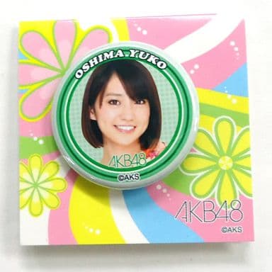 駿河屋 中古 大島優子 ボブ Akb48 推し缶バッジ バッジ ピンズ