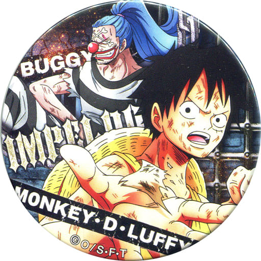 ONE PIECE 輩缶バッジ　インペルダウン　ルフィ　クロコダイル　Mr.1他