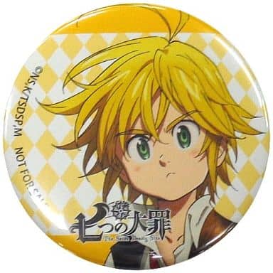 メリオダス 缶バッジ 「七つの大罪」 2015年アニメイト冬のAVまつり ポイント交換景品