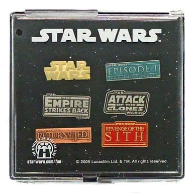 スター・ウォーズ ピンバッジコレクション(6個セット) 「スター・ウォーズ エピソードIII シスの復讐」 スター・ウォーズ ピンバッジコレクション(6個セット) 「スター・ウォーズ エピソードIII シスの復讐」