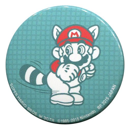 駿河屋 買取 しっぽマリオ イラスト 30th Anniversary 缶バッジ スーパーマリオブラザーズ バッジ ピンズ