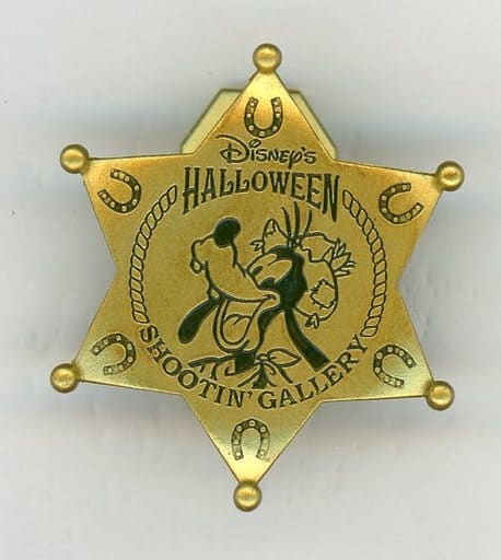 駿河屋 -<中古>グーフィーの保安官バッジ(ゴールド) 「ディズニー