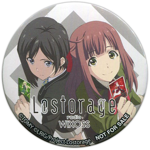 駿河屋 中古 森川千夏 穂村すず子 缶バッジ 音泉コラボカフェ Lostorage Incited Wixoss 音泉文化祭16 コラボメニュー注文特典 バッジ ピンズ