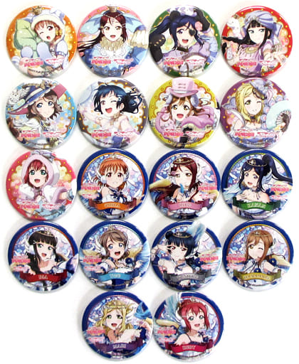 全18種セット 「ラブライブ!サンシャイン!! トレーディング缶バッジAqours vol.1」 C93グッズ 全18種セット 「ラブライブ!サンシャイン!! トレーディング缶バッジAqours vol.1」 C93グッズ