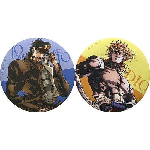 空条承太郎&DIO 缶バッジセット(2個組) 「DIOの館からの招待状 ~ジョジョの奇妙な冒険 in J-WORLD TOKYO~」 空条承太郎&DIO 缶バッジセット(2個組) 「DIOの館からの招待状 ~ジョジョの奇妙な冒険 in J-WORLD TOKYO~」