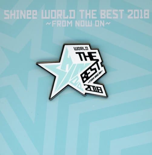 駿河屋 中古 Shinee ライブロゴ ランダムピンバッジ Shinee World The Best 18 From Now On バッジ ピンズ