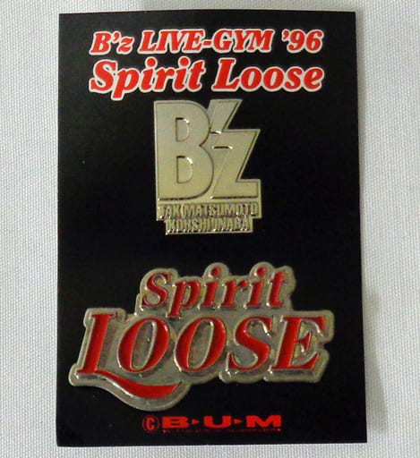 B'z LIVE-GYM'96 LOOSE ピンバッジ www.sudouestprimeurs.fr