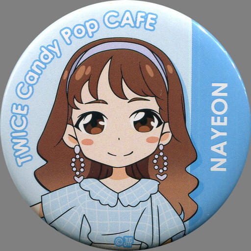 駿河屋 中古 ナヨン Twice Candy Pop Cafe 缶バッジ アニメキャラクター バッジ ピンズ