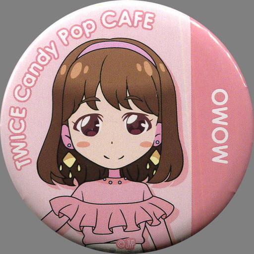 駿河屋 - 【買取】モモ 「TWICE Candy Pop CAFE 缶バッジ(アニメ