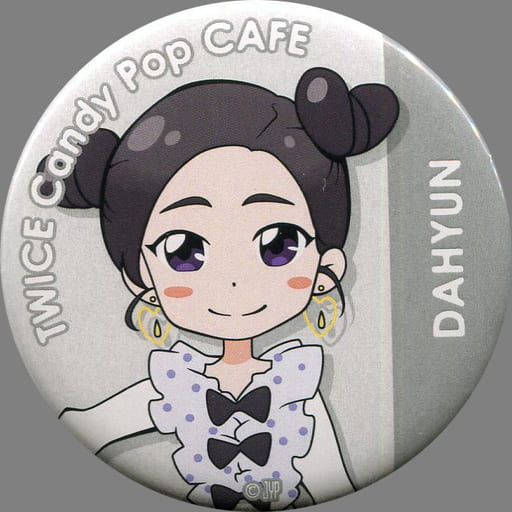 駿河屋 中古 ダヒョン Twice Candy Pop Cafe 缶バッジ アニメキャラクター バッジ ピンズ