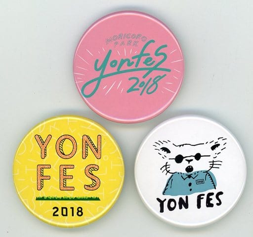 駿河屋 -<中古>04 Limited Sazabys 缶バッジセット(3個組) 「YON FES ...