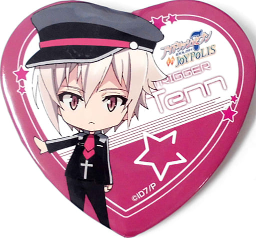 駿河屋 -<中古>九条天 ハート型ちびキャラ缶バッジ 「アイドリッシュ