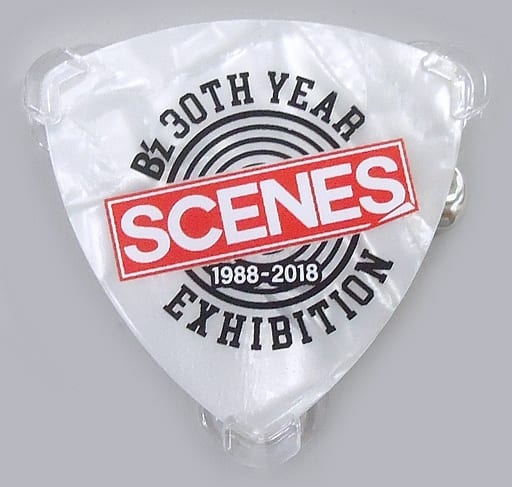 駿河屋 -<中古>B'z ピックバッジ(シルバー) 「B'z 30th Year