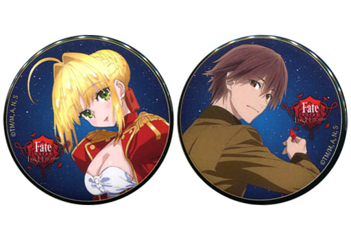 駿河屋 中古 岸浪ハクノ セイバー 缶バッジ2個セット Fate Extra Last Encore Treevillage バッジ ピンズ