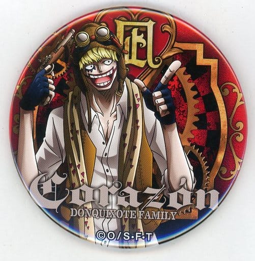 USED) Badge - ONE PIECE / PENGUIN & Shachi (シャチ＆ペンギン 「ワンピース 輩～YAKARA～缶バッジ  第10弾 BEAST」)