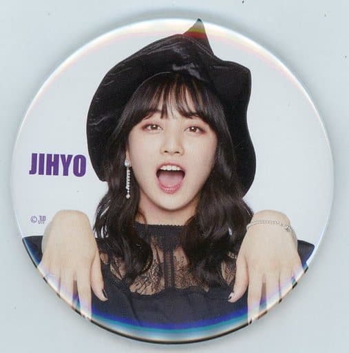 ジヒョ(TWICE) 缶バッジ 「『One More Time』発売記念リリースイベント」 ジヒョ(TWICE) 缶バッジ 「『One More Time』発売記念リリースイベント」