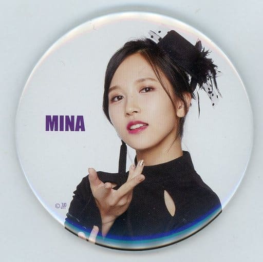 駿河屋 -<中古>ミナ(TWICE) 缶バッジ 「『One More Time』発売記念