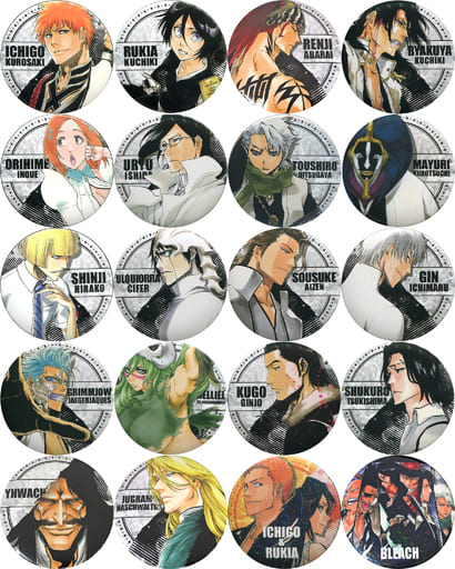 駿河屋 -<中古>全20種セット 「BLEACH-ブリーチ- コレクション缶バッジ ...