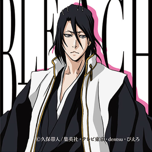 駿河屋 新品 中古 D 朽木白哉 レザーバッジ Bleach ブリーチ バッジ ピンズ