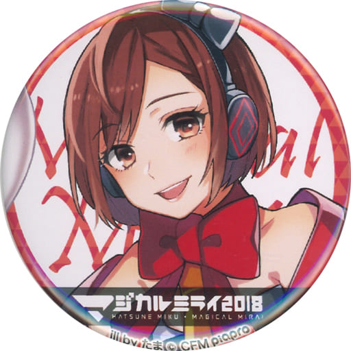 駿河屋 -<中古>MEIKO 「初音ミク マジカルミライ 2018 缶バッジ ...