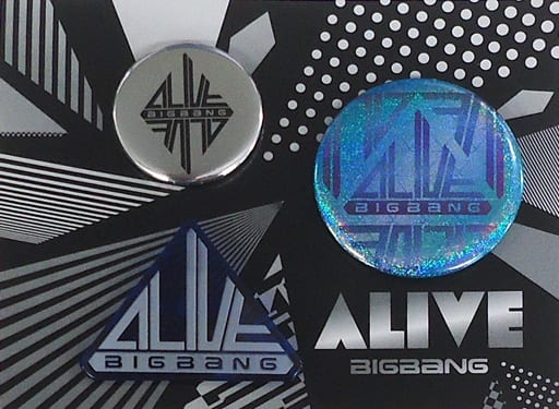 駿河屋 -<中古>BIGBANG バッジセット(3個組) 「CD ALIVE」 リリース