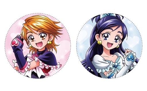 キュアブラック&キュアホワイト 缶バッジ2個セット 「ふたりはプリキュア」 キュアブラック&キュアホワイト 缶バッジ2個セット 「ふたりはプリキュア」