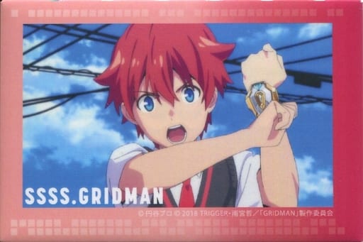 駿河屋 - 【買取】響裕太 「SSSS.GRIDMAN スクエア缶バッジ