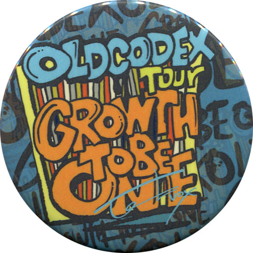 駿河屋 - 【買取】OLDCODEX 缶バッジ(文字:ブルー×オレンジ