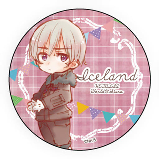 駿河屋 -<中古>アイスランド 「ヘタリア World☆Stars 缶バッジ 01