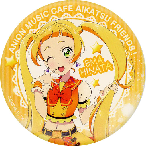 アイカツ！ アニON ミュージックカフェ マグバッジ 藤堂ユリカ