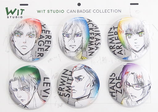 駿河屋 -<中古>集合 WIT STUDIO 缶バッジコレクション(6種セットA