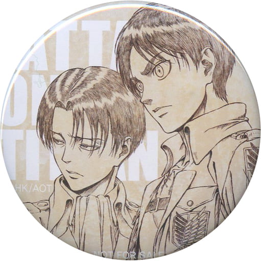 進撃の巨人 リヴァイ WIT STUDIO 原画缶バッジ- 進撃の巨人 リヴァイ WIT STUDIO 原画缶バッジ-