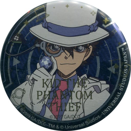 怪盗キッド 「名探偵コナン・ワールド コレクタブル缶バッジ」 ユニバーサル・スタジオ・ジャパン 2019限定 怪盗キッド 「名探偵コナン・ワールド コレクタブル缶バッジ」 ユニバーサル・スタジオ・ジャパン 2019限定