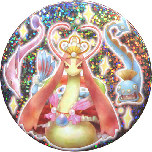 駿河屋 中古 ミロカロス サクラビス ハンテール ポケットモンスター ラメ缶バッジコレクション Oceanic Operetta ポケモン センター限定 バッジ ピンズ