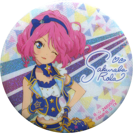 駿河屋 中古 桜庭ローラ ホログラム缶バッジ アイカツ シリーズ あそーと2 C賞 バッジ ピンズ