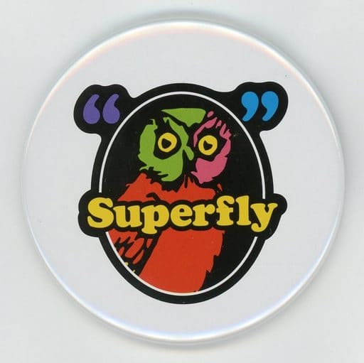 駿河屋 -<中古>Superfly 缶バッジ(グリュック/フルカラー/背景白