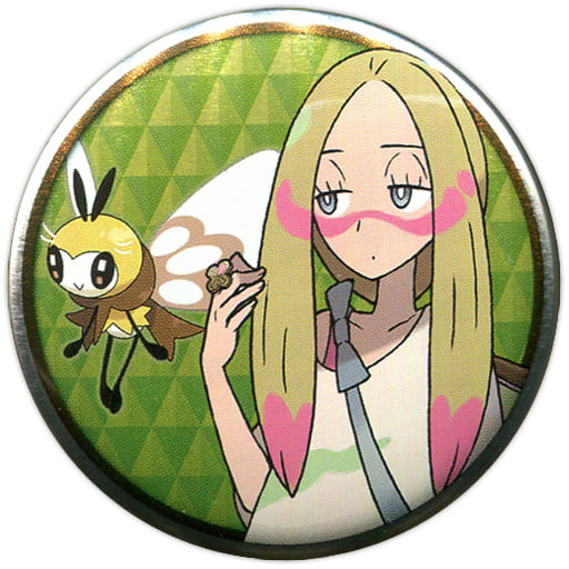 駿河屋 中古 マツリカ アブリボン ポケットモンスター 缶バッジコレクション アローラ編 B ポケモンセンター限定 バッジ ピンズ