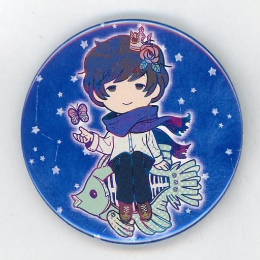 駿河屋 -<中古>そらる(魚の上/イラスト:くまお♀) ワンダー缶バッジ 駿河屋 -<中古>そらる(魚の上/イラスト:くまお♀) ワンダー缶バッジ
