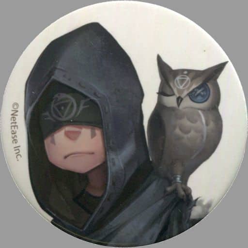 駿河屋 中古 占い師 イライ クラーク Identity V 第五人格 トレーディング缶バッジ 設定画ver Identity V ミュージアムinアニメイト池袋本店グッズ バッジ ピンズ