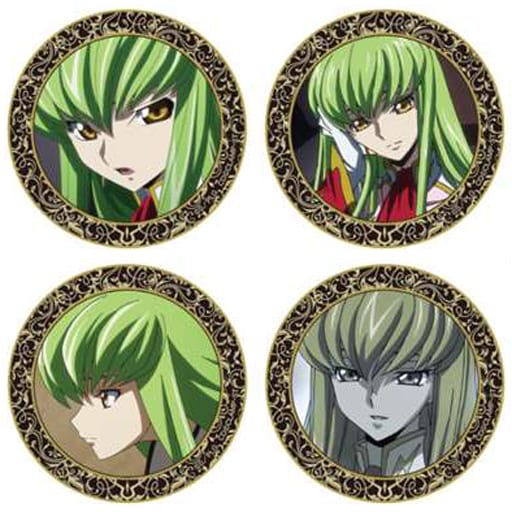 駿河屋 -<新品/中古>1.C.C. 推しキャラ缶バッジセット(4個組) 「コード