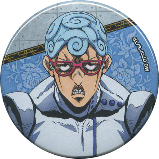 ギアッチョ 「ジョジョの奇妙な冒険 第五部 黄金の風 缶バッジコレクション 暗殺者チーム Vol.1」 ギアッチョ 「ジョジョの奇妙な冒険 第五部 黄金の風 缶バッジコレクション 暗殺者チーム Vol.1」