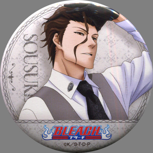 駿河屋 -<中古>藍染惣右介 缶バッジ 「BLEACH -ブリーチ- Elegant