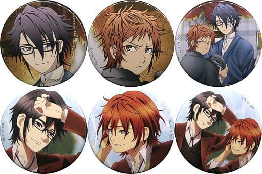 伏見猿比古&八田美咲 缶バッジ6個セット 「K SEVEN STORIES」の 伏見猿比古&八田美咲 缶バッジ6個セット 「K SEVEN STORIES」の